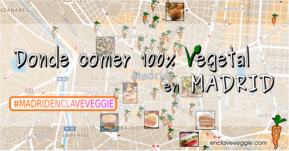 En clave veggie - Recetas veganas de diario: Donde comer 100% vegetal en Madrid